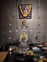 Arati at HH Shrimad Anandashram Shripad Sannidhi (17 Sep 2023)