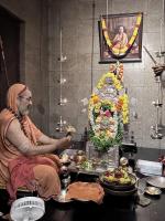 Arati at HH Shrimad Anandashram Shripad Sannidhi (17 Sep 2023)