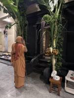 Arati at HH Shrimad Anandashram Shripad Sannidhi (17 Sep 2023)