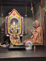 Arati by HH Swamiji at Shri Maha Ganapati Sannidhi (19 Sep 2023)