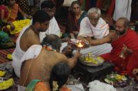 Kanakabhisheka and Paduka Pujana (Pic courtesy Sh.Anjan Kaikini)