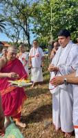 Bhumi Pujana, Navanna Bhojana at SCM Shirali (7 Oct 2025)