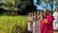 Bhumi Pujana, Navanna Bhojana at SCM Shirali (7 Oct 2025)