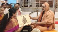 Teertha Vitarana; Picture courtesy Shri Jaikishan Kandlur