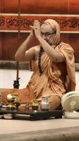 Shri Devi Pujana by HH Swamiji; Picture courtesy Shri Jaikishan Kandlur
