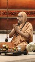 Shri Devi Pujana by HH Swamiji; Picture courtesy Shri Jaikishan Kandlur