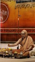 Shri Devi Pujana by HH Swamiji; Picture courtesy Shri Jaikishan Kandlur
