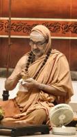 Shri Devi Pujana by HH Swamiji; Picture courtesy Shri Jaikishan Kandlur