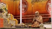 Shri Devi Pujana by HH Swamiji; Picture courtesy Shri Jaikishan Kandlur