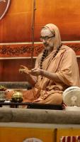 Shri Devi Pujana by HH Swamiji; Picture courtesy Shri Jaikishan Kandlur