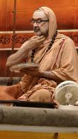Shri Devi Pujana by HH Swamiji; Picture courtesy Shri Jaikishan Kandlur