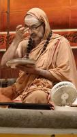 Shri Devi Pujana by HH Swamiji; Picture courtesy Shri Jaikishan Kandlur