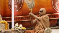 Shri Devi Pujana by HH Swamiji; Picture courtesy Shri Jaikishan Kandlur