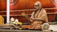 Shri Devi Pujana by HH Swamiji; Picture courtesy Shri Jaikishan Kandlur