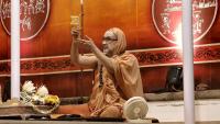 Shri Devi Pujana by HH Swamiji; Picture courtesy Shri Jaikishan Kandlur