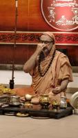 Shri Shiva Pujana by HH Swamiji; Picture Courtesy Shri Jaikishan Kandlur 