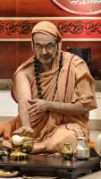 Shri Shiva Pujana by HH Swamiji; Picture Courtesy Shri Jaikishan Kandlur 