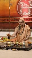 Shri Shiva Pujana by HH Swamiji; Picture Courtesy Shri Jaikishan Kandlur 