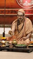 Shri Shiva Pujana by HH Swamiji; Picture Courtesy Shri Jaikishan Kandlur 