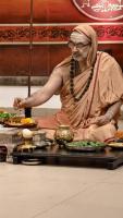 Shri Shiva Pujana by HH Swamiji; Picture Courtesy Shri Jaikishan Kandlur 