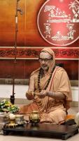 Shri Shiva Pujana by HH Swamiji; Picture Courtesy Shri Jaikishan Kandlur 