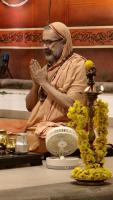 Shri Devi Pujana by HH Swamiji; Picture Courtesy Shri Jaikishan Kandlur