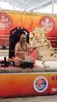 Shri Guru Paduka Pujana begins; Picture Courtesy Shri Jaikishan Kandlur
