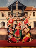 Bharatanatyam Seva by Kum Shreya Kamath and her students; Picture Courtesy Shri Jaikishan Kandlur