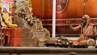 Shri Shiva Pujana by HH Swamiji; Picture Courtesy Shri Jaikishan Kandlur