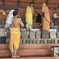HH Swamiji's visit to Naga Katte; Picture Courtesy Shri Jaikishan Kandlur