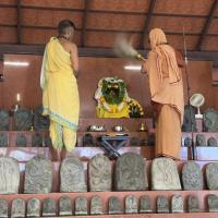 HH Swamiji's visit to Naga Katte; Picture Courtesy Shri Jaikishan Kandlur