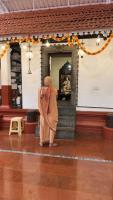 Aagamana of HH Swamiji and Deva Darshana; Picture Courtesy Shri Jaikishan Kandlur