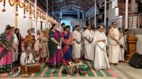 Shri Shiva Pujana by HH Swamiji; Picture Courtesy Shri Jaikishan Kandlur