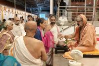Teertha Vitarana; Picture Courtesy Shri Jaikishan Kandlur