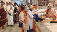 Teertha Vitarana; Picture Courtesy Shri Jaikishan Kandlur