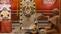 Shri Devi Pujana by HH Swamiji; Picture Courtesy Shri Jaikishan Kandlur
