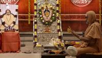 Shri Devi Pujana by HH Swamiji; Picture Courtesy Shri Jaikishan Kandlur