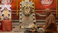 Shri Devi Pujana by HH Swamiji; Picture Courtesy Shri Jaikishan Kandlur