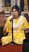 Bhajana Seva by Smt. Chaitra Balwally-Nirodi, Ameya Nirodi, Vihan Heble; Picture Courtesy Shri Jaikishan Kandlur
