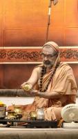 Shri Shiva Pujana by HH Swamiji; Picture Courtesy Shri Jaikishan Kandlur