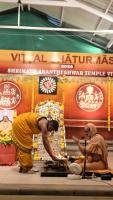 Shri Shiva Pujana by HH Swamiji; Picture Courtesy Shri Jaikishan Kandlur