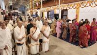 Shri Shiva Pujana by HH Swamiji; Picture Courtesy Shri Jaikishan Kandlur