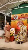Shri Shiva Pujana by HH Swamiji; Picture Courtesy Shri Jaikishan Kandlur