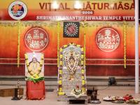 Shri Shiva Pujana by HH Swamiji; Picture Courtesy Shri Abhishek Pai