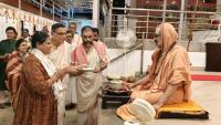 Teertha Vitarana; Picture Courtesy Shri Jaikishan Kandlur