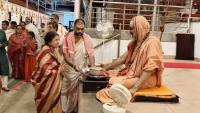 Teertha Vitarana; Picture Courtesy Shri Jaikishan Kandlur