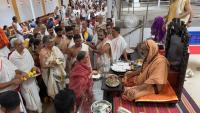 Teertha Vitarana; Picture Courtesy Shri Jaikishan Kandlur
