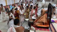 Teertha Vitarana; Picture Courtesy Shri Jaikishan Kandlur