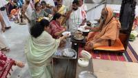 Teertha Vitarana; Picture Courtesy Shri Jaikishan Kandlur