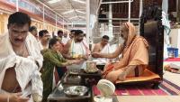 Teertha Vitarana; Picture Courtesy Shri Jaikishan Kandlur